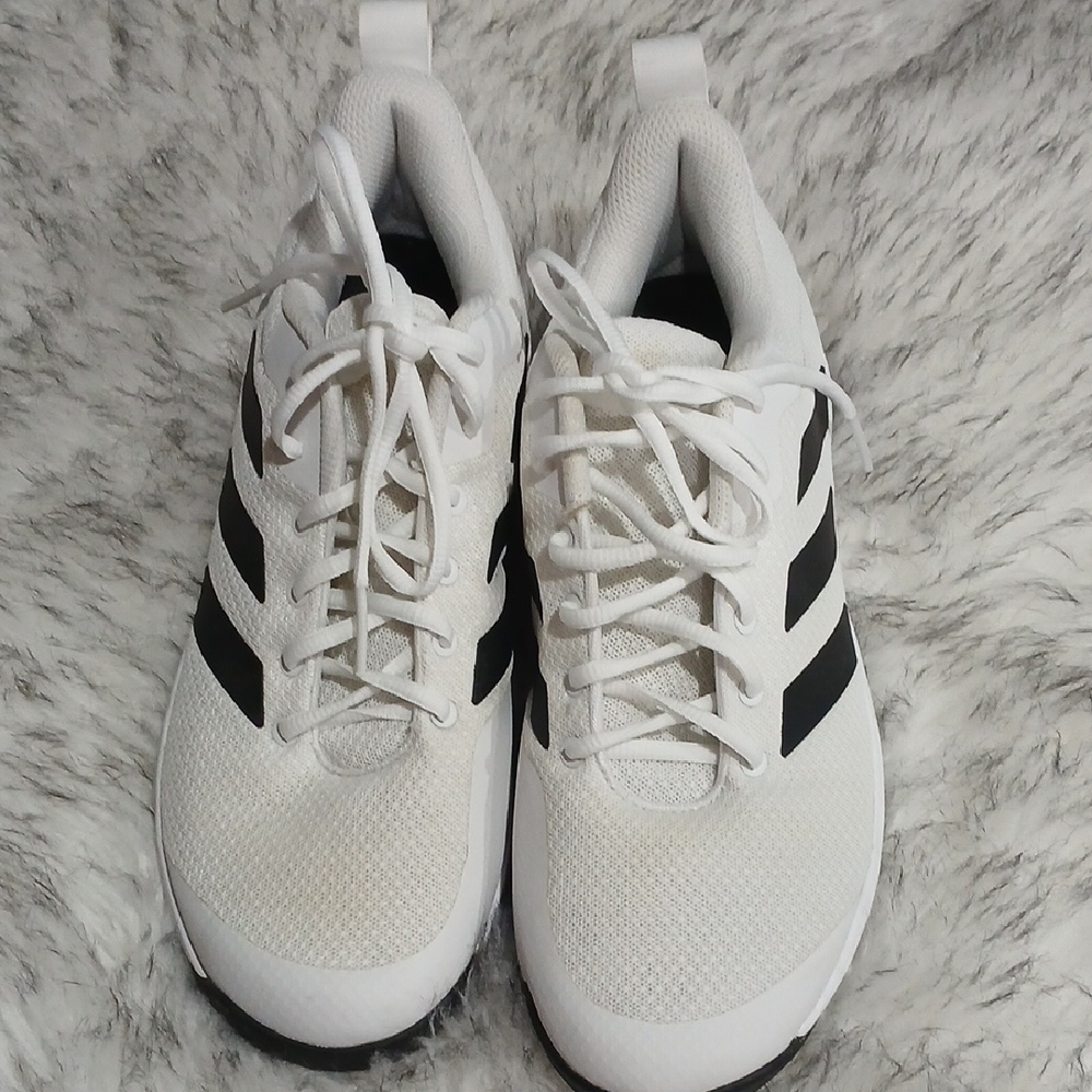 Adidas White and Black Athletic Shoes